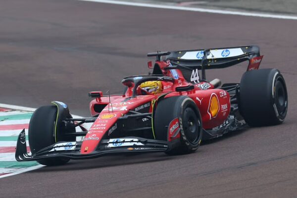 Fans react as Lewis Hamilton reportedly crashed Ferrari in Barcelona test