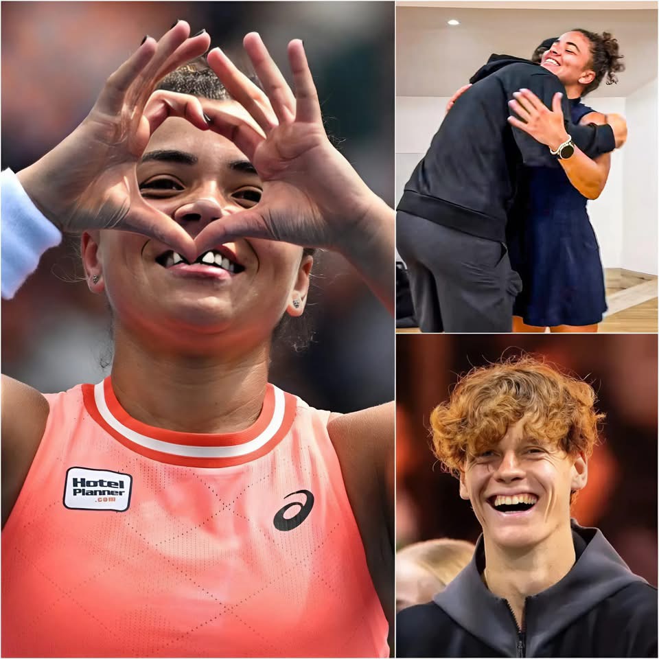 Dopo la vittoria all’Halle Open, Jasmine Paolini ha inviato un regalo ricco di significato con un messaggio di 15 parole, EMOZIONANTE, a Jannik Sinner, facendo esplodere l’Italia di affetto tra i numeri 1 del tennis italiano. La reazione di Sinner dopo aver ricevuto il regalo ha sorpreso molti! “Solo lei sa trattarmi in questo modo.”